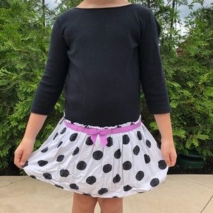 2/$25🎀Navy Dress with Polka Dot Skirt